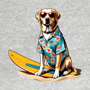 Cool Labrador at the Beach T-Shirt